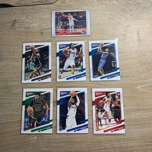 NBA DONRUSS Lot of 7 Basketball Cards 2021-2022 1 Exclusive Card Panini
